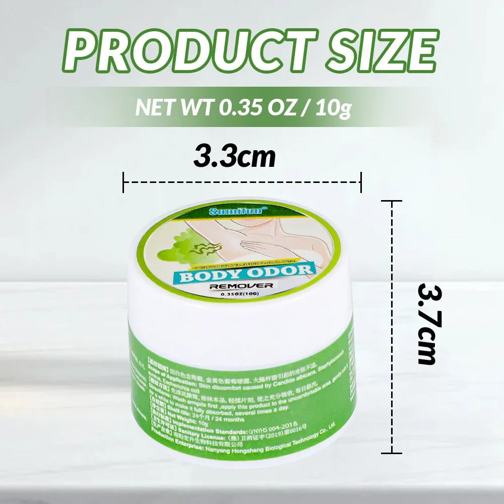 Body Odor Remove Cream Underarm Bad Smell Sweating Removal Armpit Refreshing Antiperspirant Lasting Aroma Deodorant Body Care