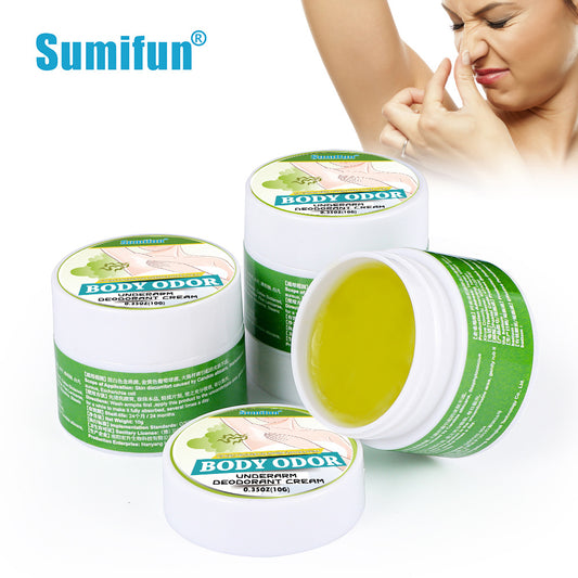 Body Odor Remove Cream Underarm Bad Smell Sweating Removal Armpit Refreshing Antiperspirant Lasting Aroma Deodorant Body Care