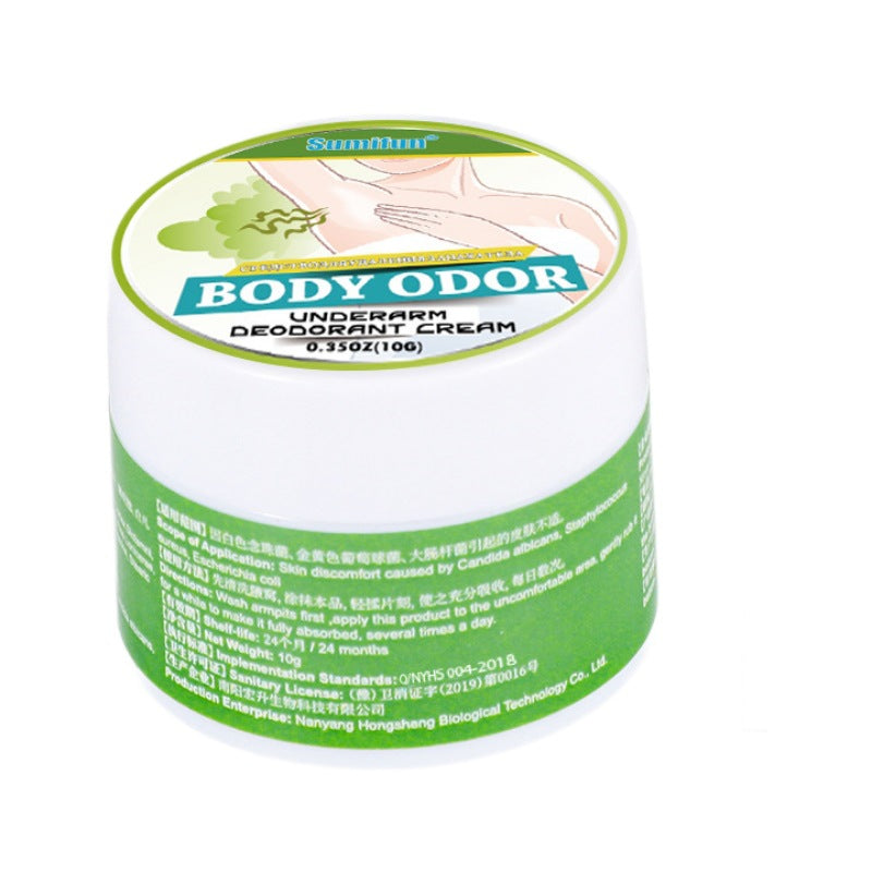 Body Odor Remove Cream Underarm Bad Smell Sweating Removal Armpit Refreshing Antiperspirant Lasting Aroma Deodorant Body Care